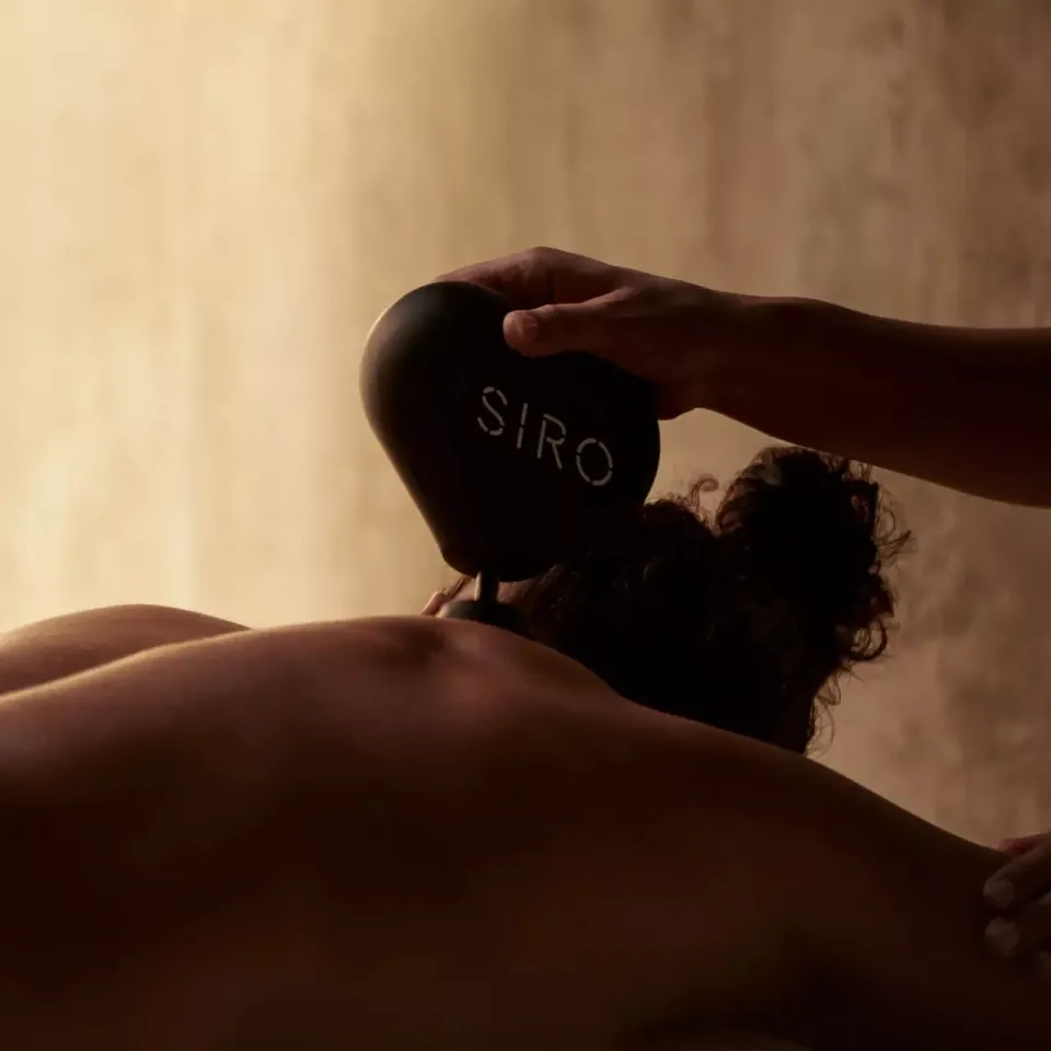 A recovery treatment in warm low light